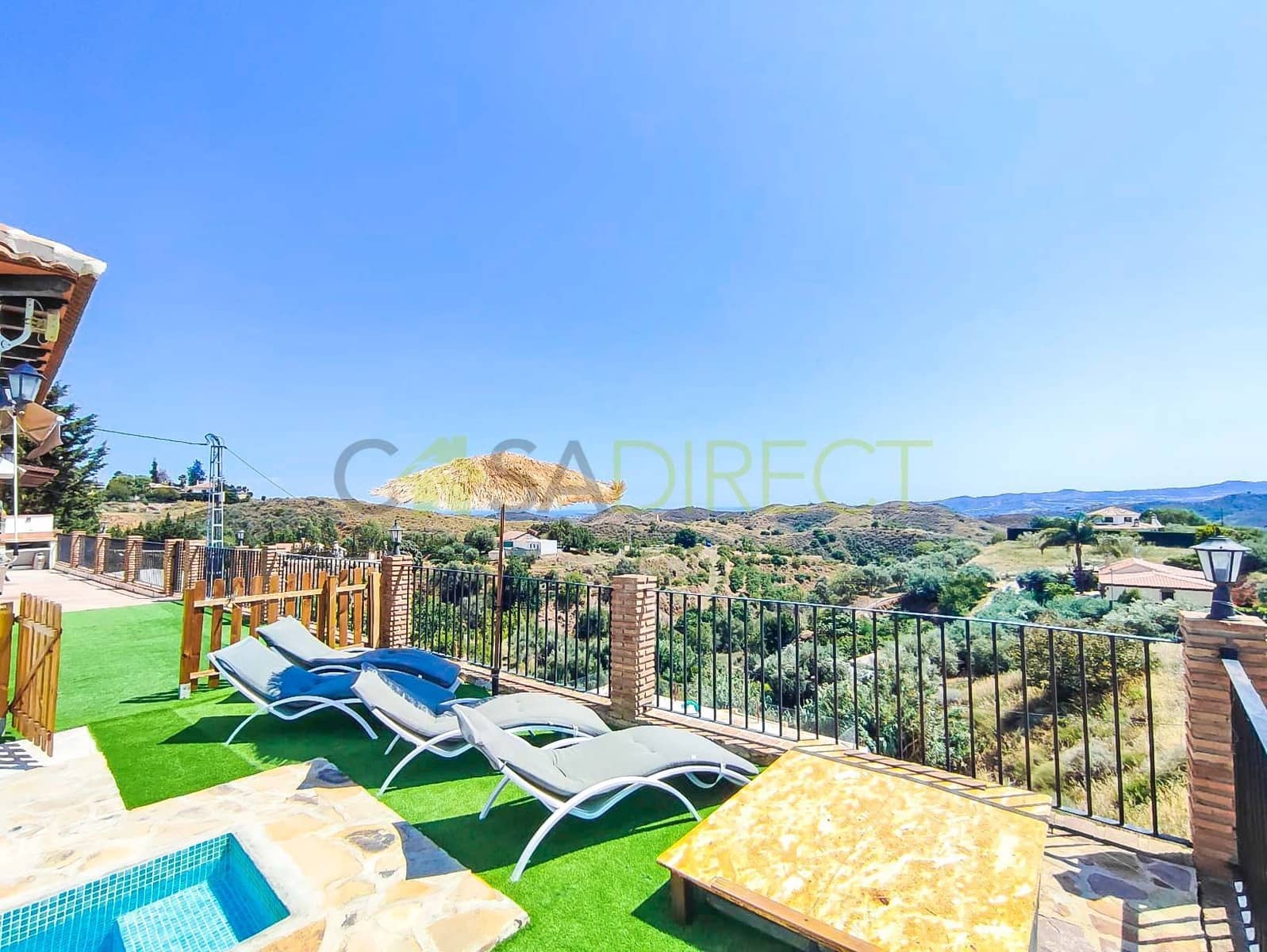 3 soveværelse Finca/Landehus til leje i Mijas med swimmingpool - € 2.100 (Ref: 8866842)