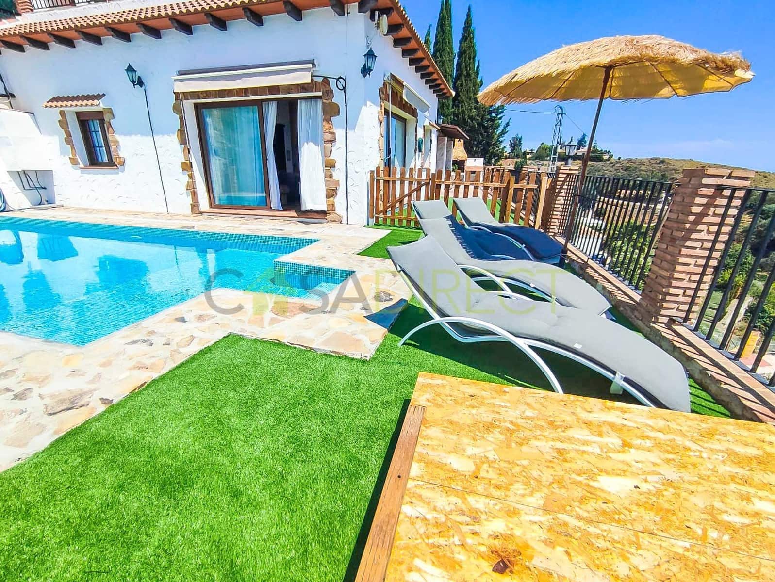 3 soveværelse Finca/Landehus til leje i Mijas med swimmingpool - € 2.100 (Ref: 8866842)