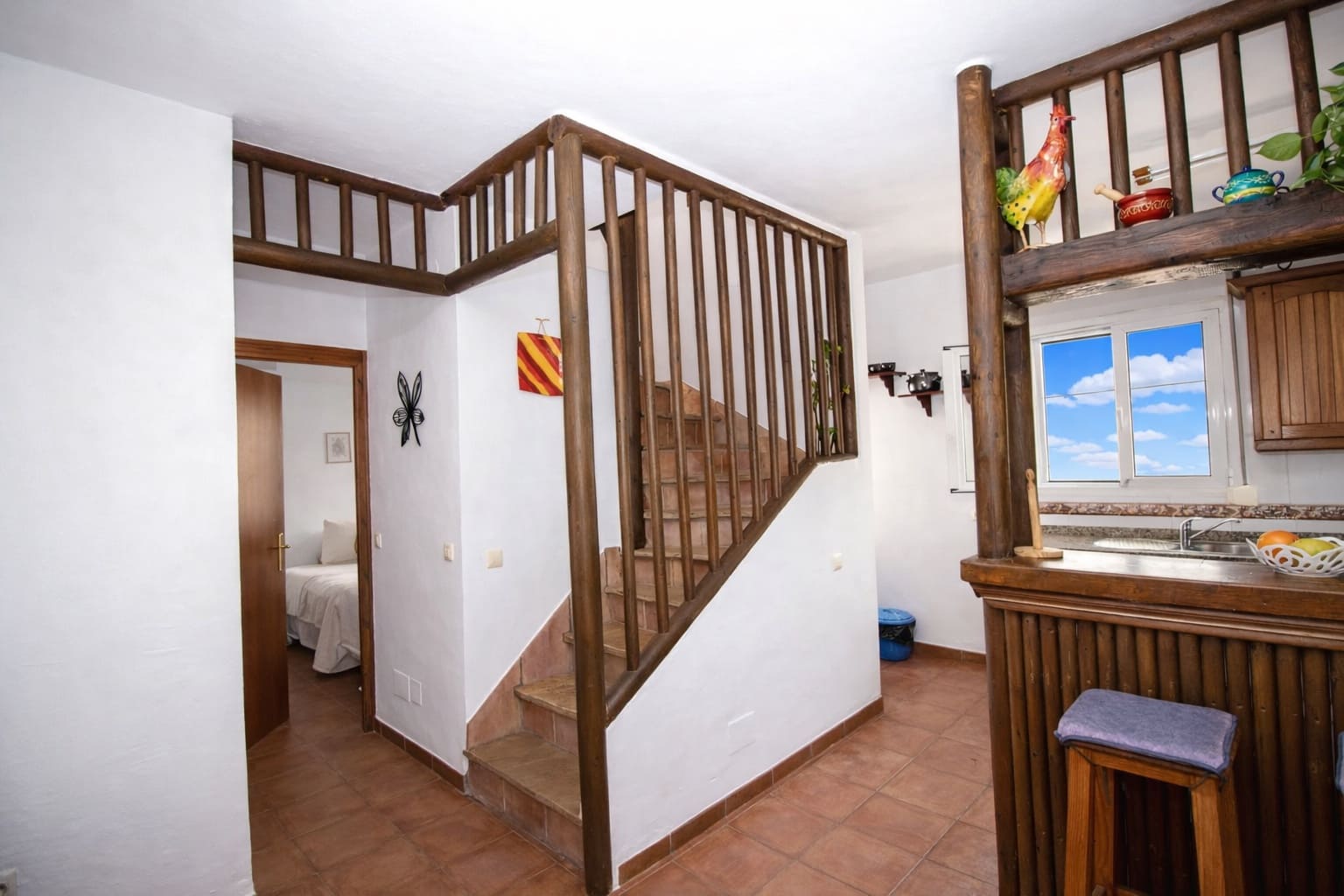 3 makuuhuone Huvila vuokrattavana paikassa Frigiliana mukana uima-altaan 
autotalli - 1 320 € (Ref: 9074861)