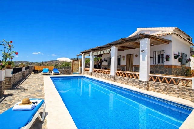 3 makuuhuone Huvila vuokrattavana paikassa Frigiliana mukana uima-altaan 
autotalli - 1 320 € (Ref: 9074861)