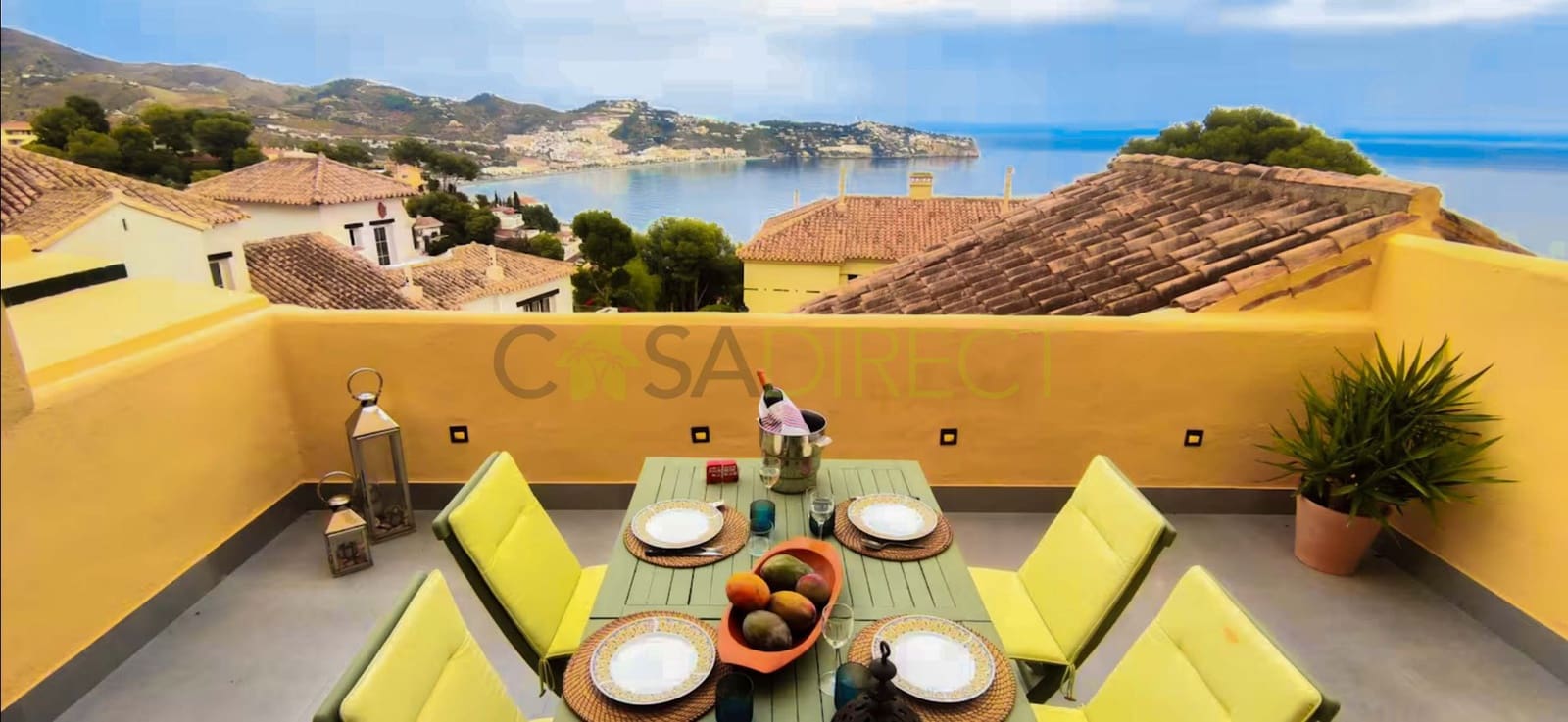 4 sovrum Villa att hyra i Almunecar med pool garage - 2 040 € (Ref: 9106303)