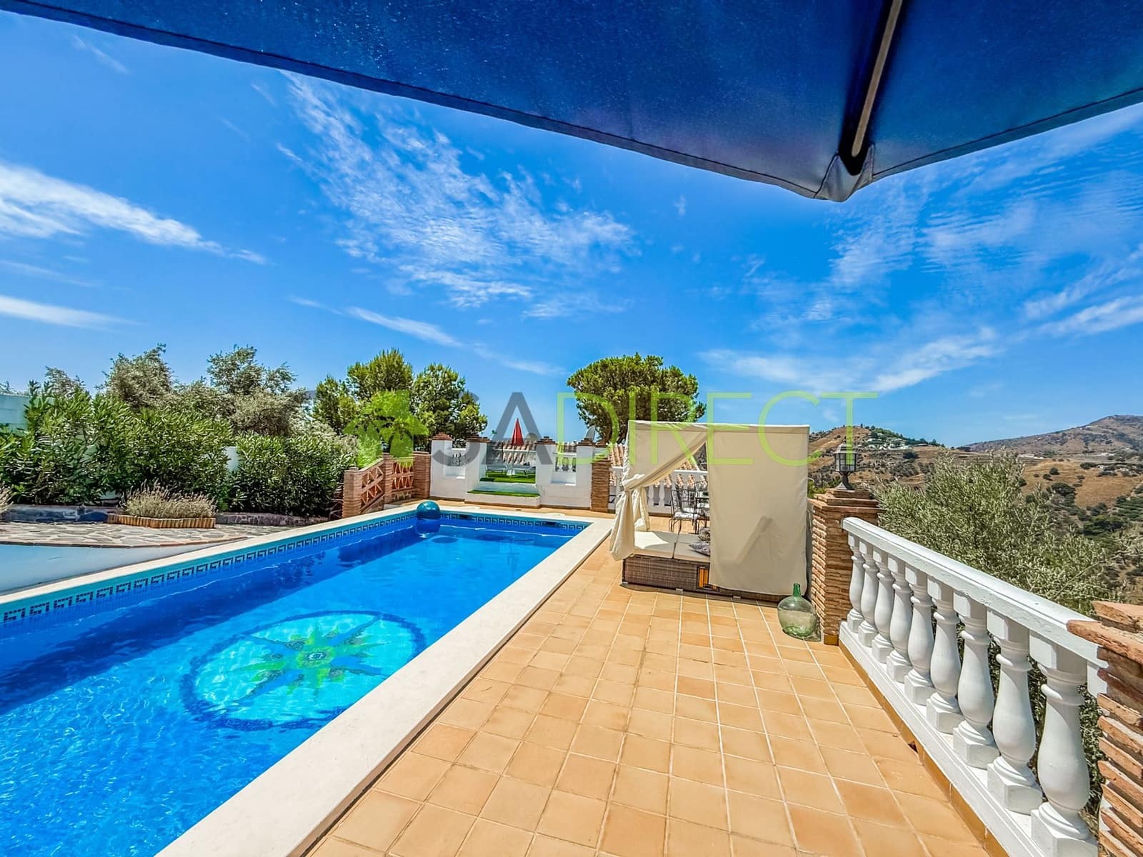 3 bedroom Villa for rent in Frigiliana with pool garage - € 1,900 (Ref: 9141326)