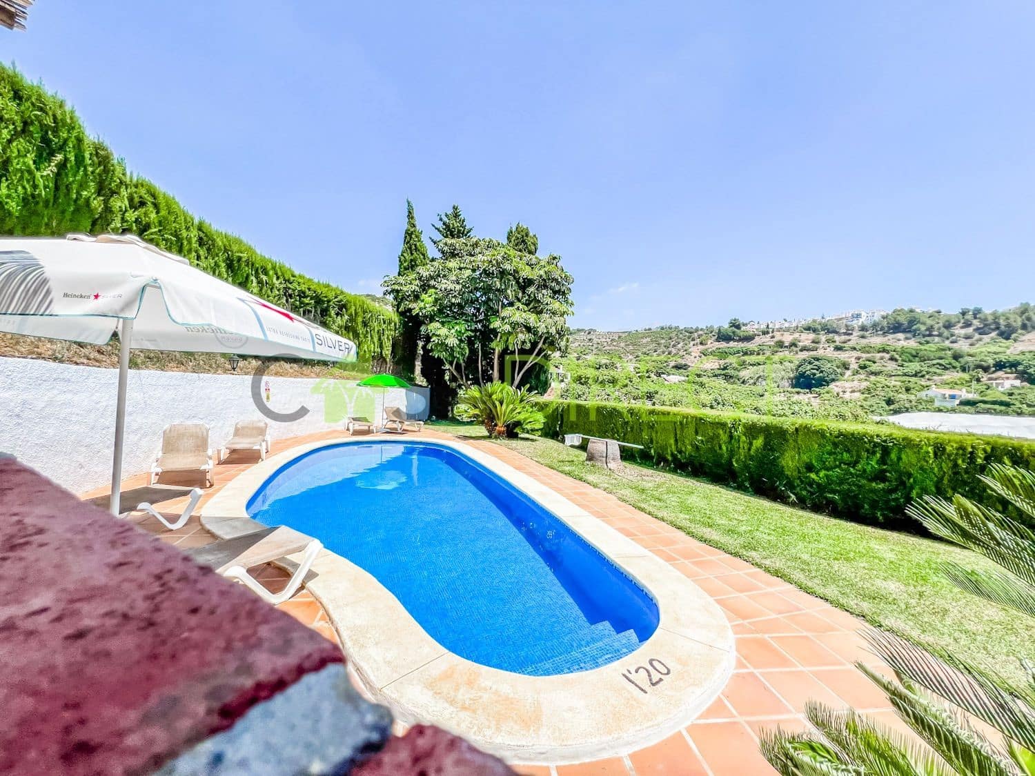 3 soveværelse Villa til leje i Frigiliana med swimmingpool garage - € 2.400 (Ref: 9193545)
