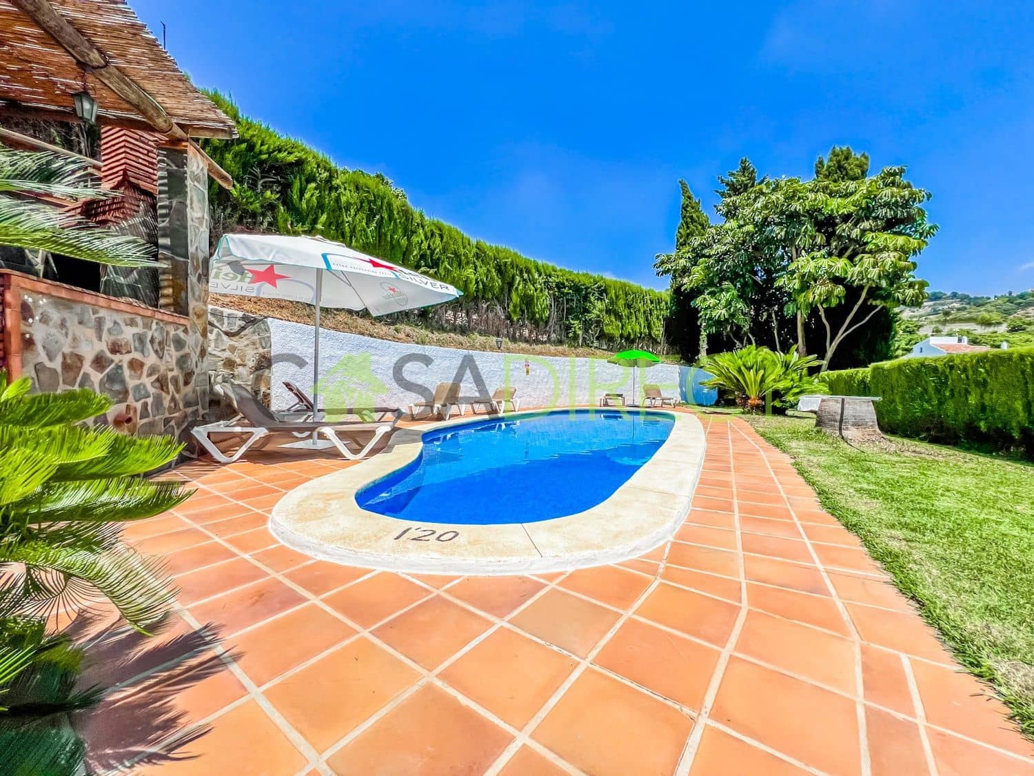 3 soveværelse Villa til leje i Frigiliana med swimmingpool garage - € 2.400 (Ref: 9193545)