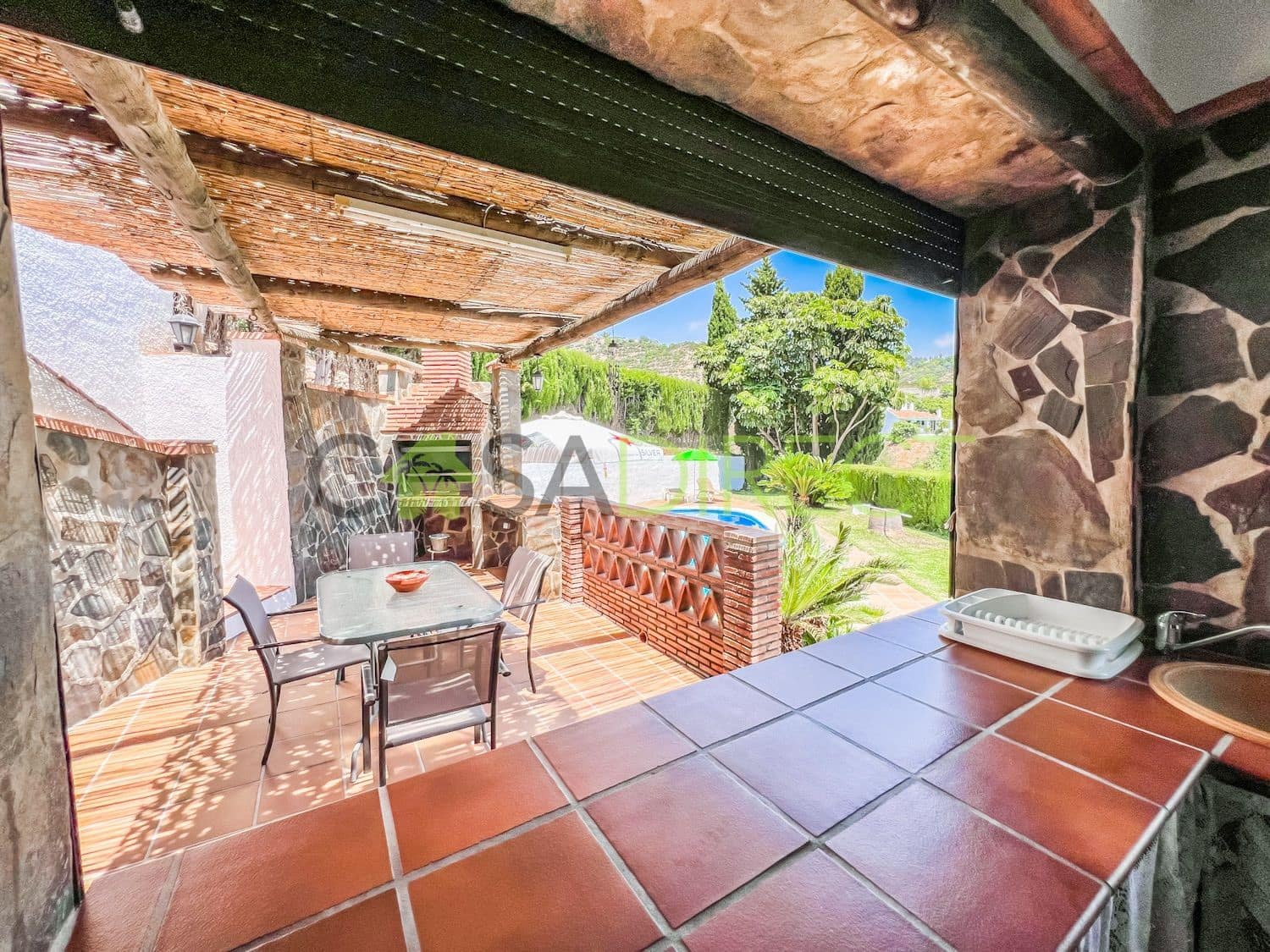 3 soveværelse Villa til leje i Frigiliana med swimmingpool garage - € 2.400 (Ref: 9193545)