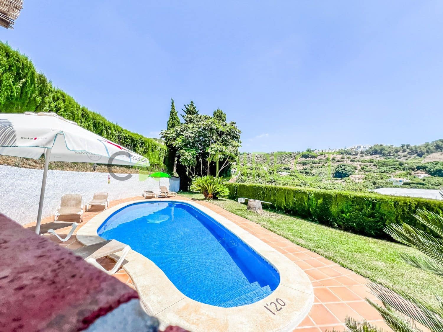 3 soveværelse Villa til leje i Frigiliana med swimmingpool garage - € 2.400 (Ref: 9193545)