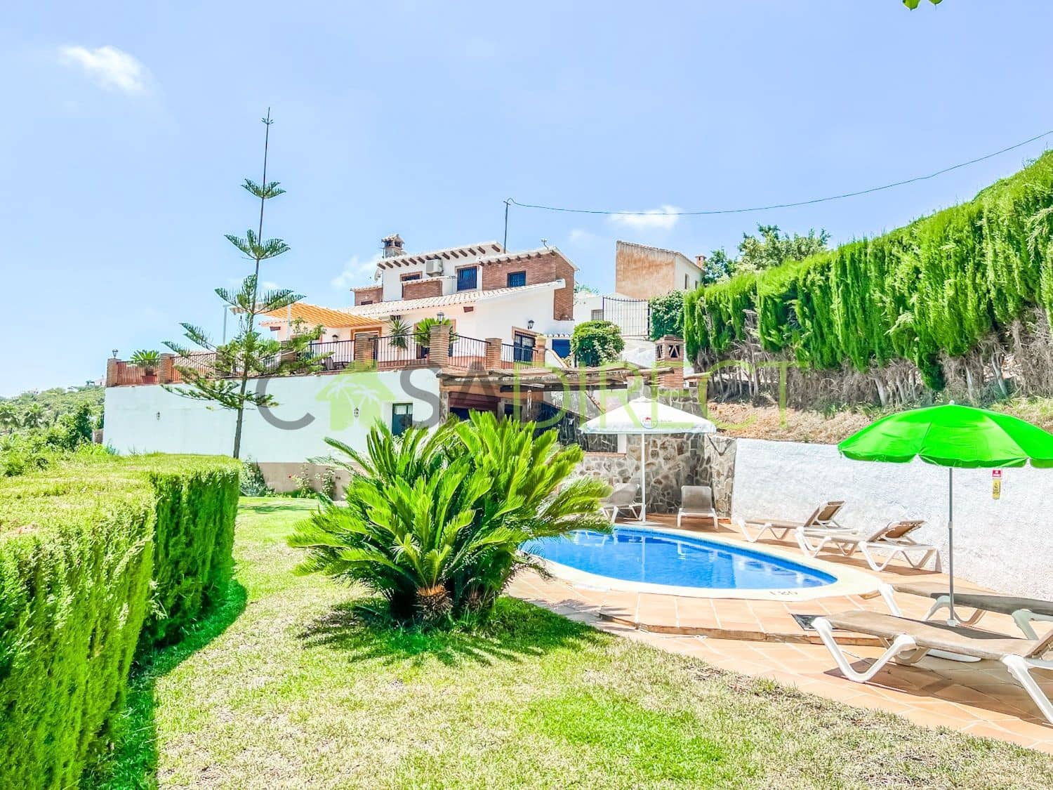 3 soveværelse Villa til leje i Frigiliana med swimmingpool garage - € 2.400 (Ref: 9193545)