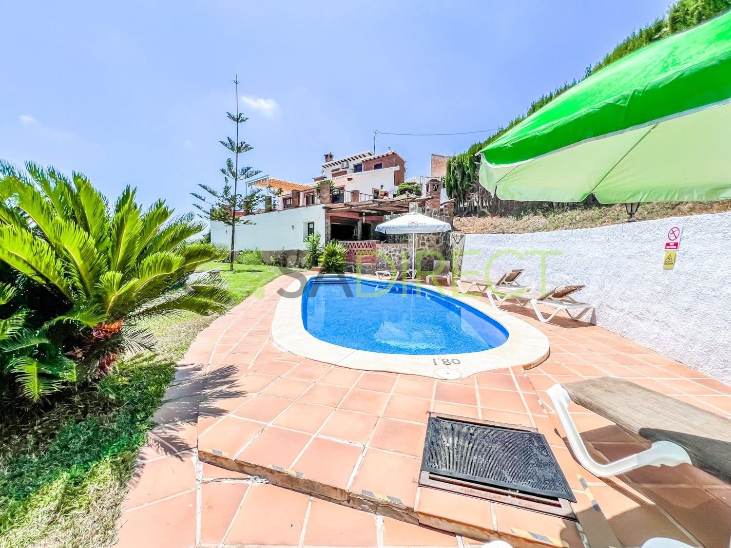 3 soveværelse Villa til leje i Frigiliana med swimmingpool garage - € 2.400 (Ref: 9193545)