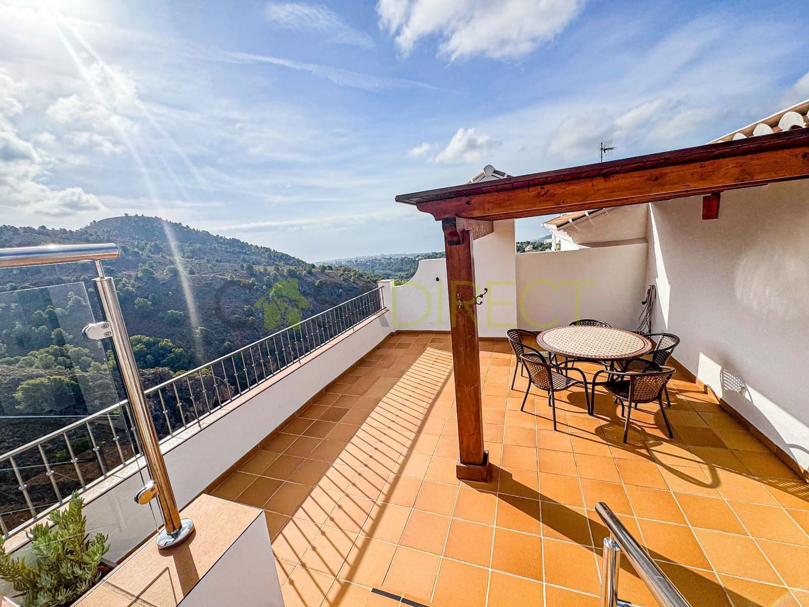 3 soveværelse Villa til leje i Frigiliana med swimmingpool - € 1.750 (Ref: 9393255)