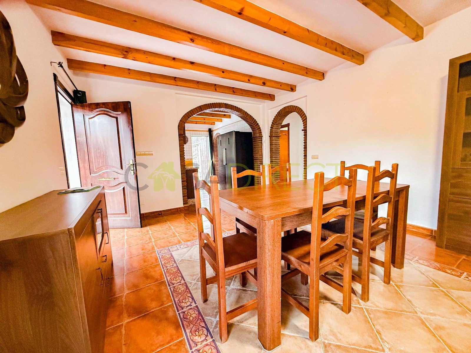 3 sypialnia Finka/Dom wiejski do wynajęcia w Canillas de Albaida z basenem garażem - 1 400 € (Ref: 9429420)