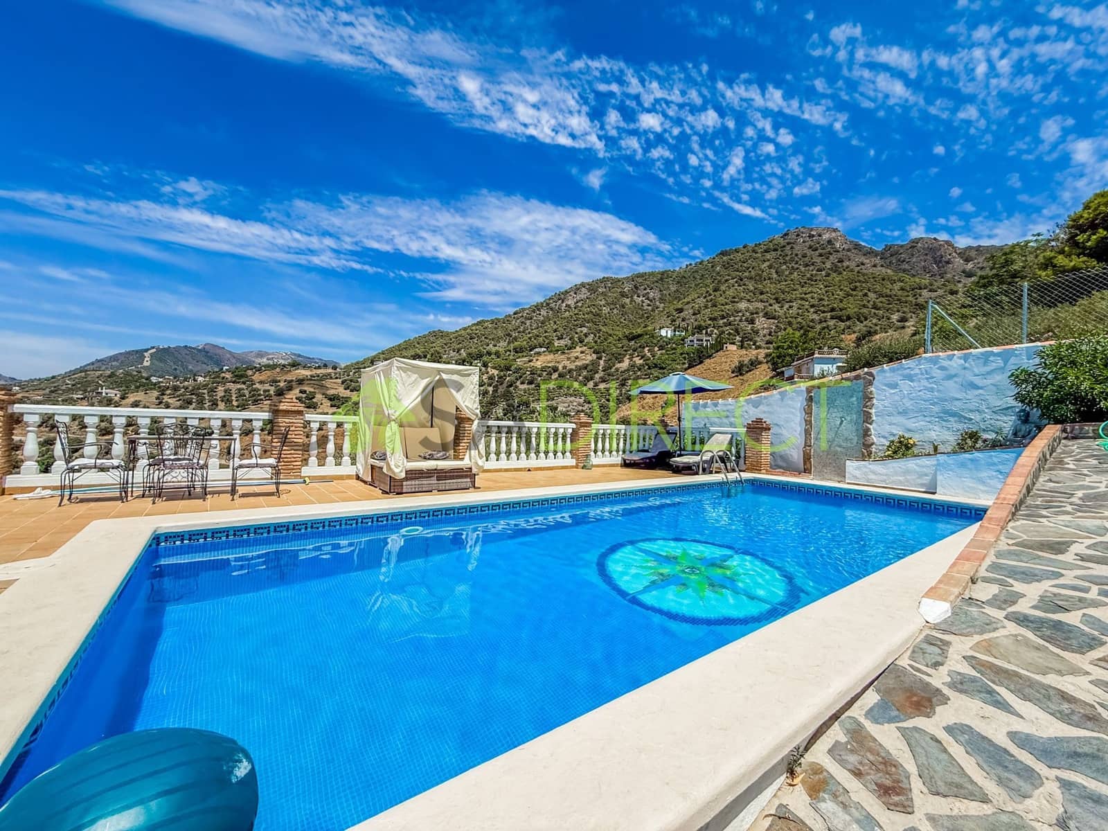 3 bedroom Villa for rent in Frigiliana with pool garage - € 1,600 (Ref: 9436732)