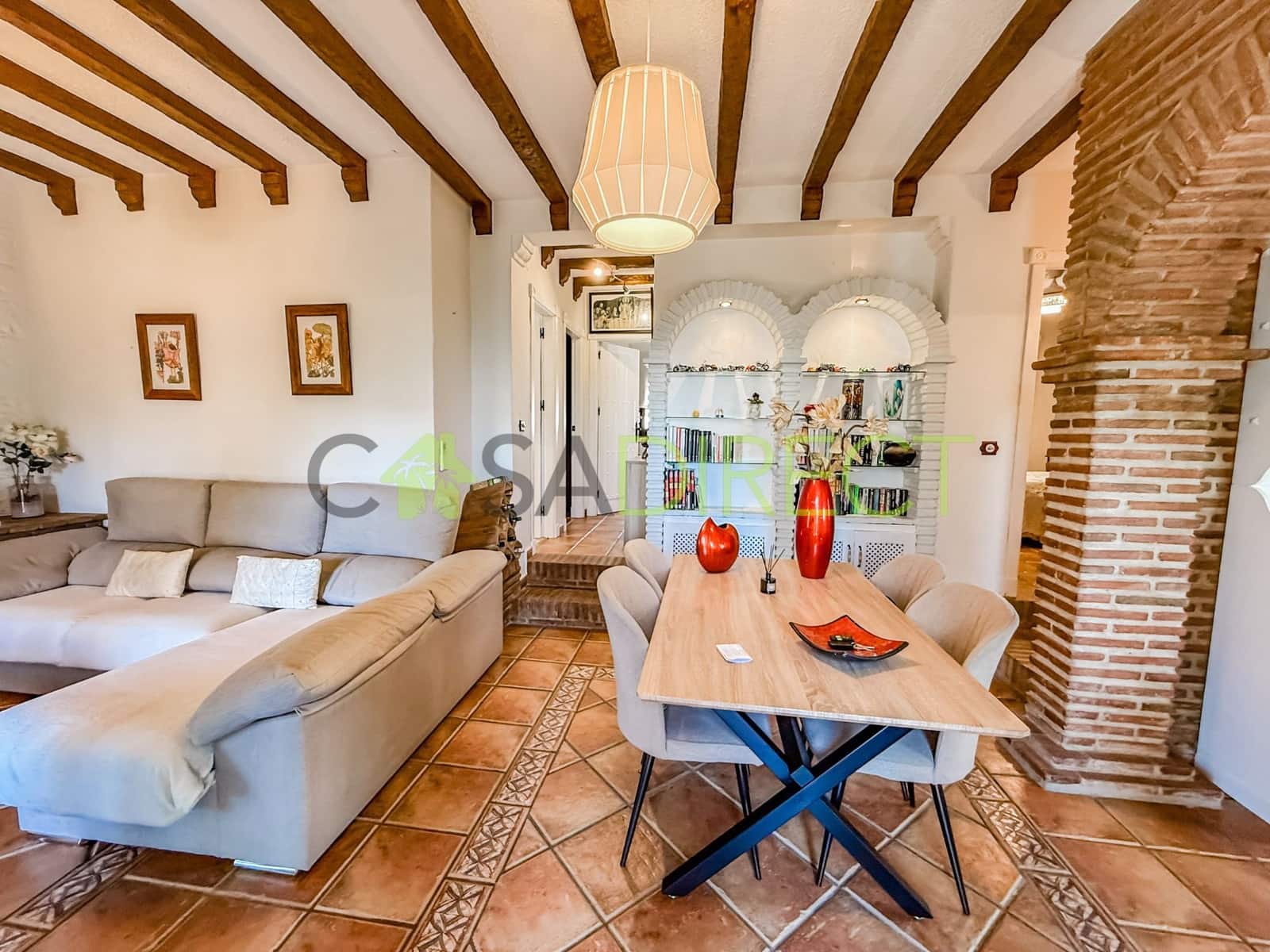 3 bedroom Villa for rent in Frigiliana with pool garage - € 1,600 (Ref: 9436732)