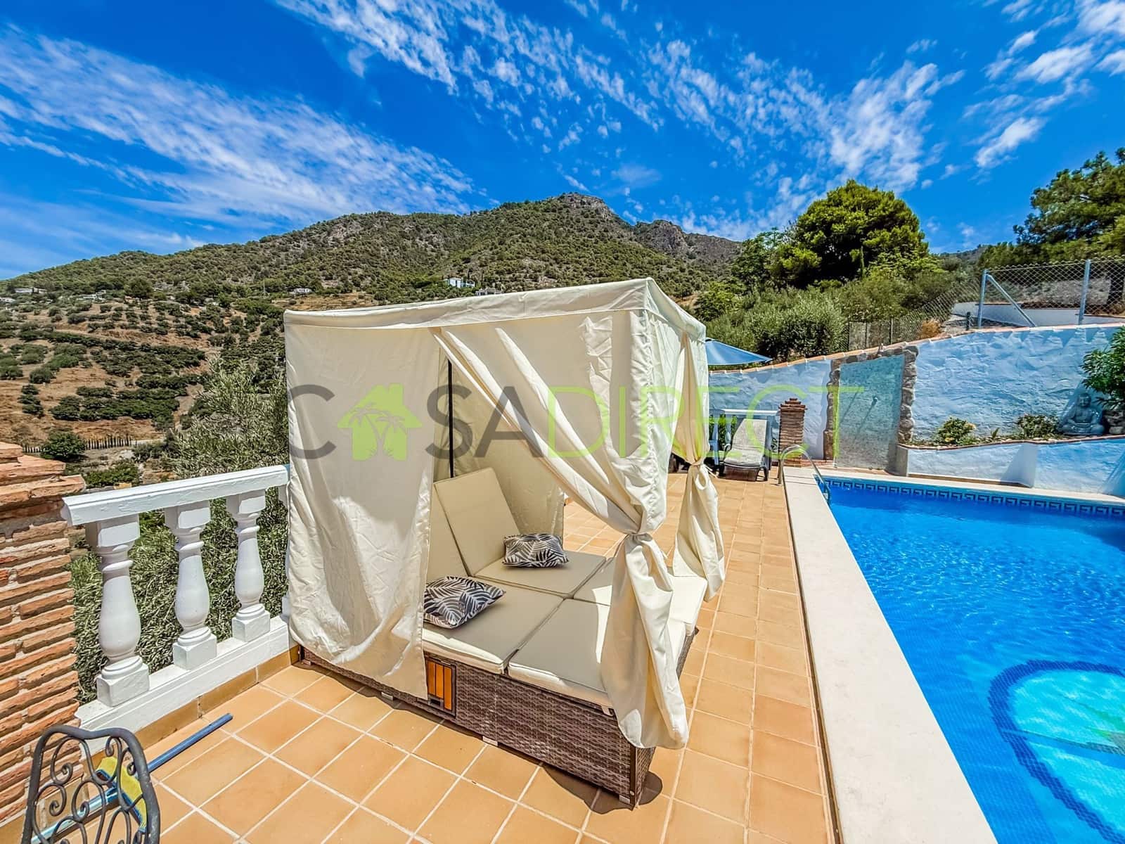 3 bedroom Villa for rent in Frigiliana with pool garage - € 1,600 (Ref: 9436732)