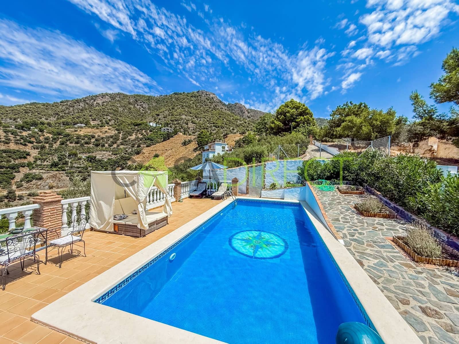 3 bedroom Villa for rent in Frigiliana with pool garage - € 1,600 (Ref: 9436732)