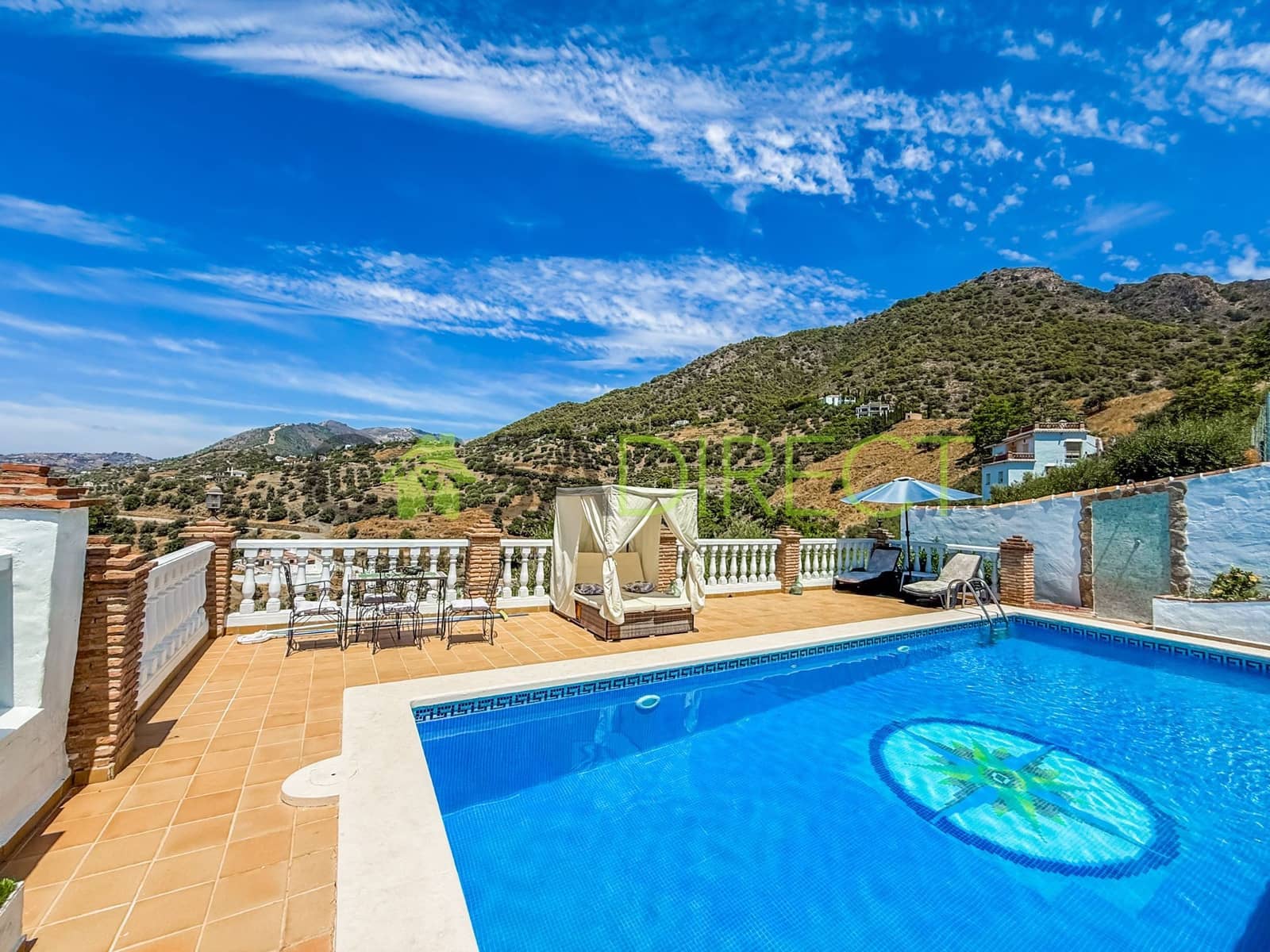 3 bedroom Villa for rent in Frigiliana with pool garage - € 1,600 (Ref: 9436732)