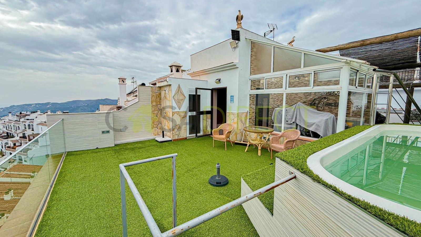 1 bedroom Flat for rent in Frigiliana with pool - € 750 (Ref: 9485544)