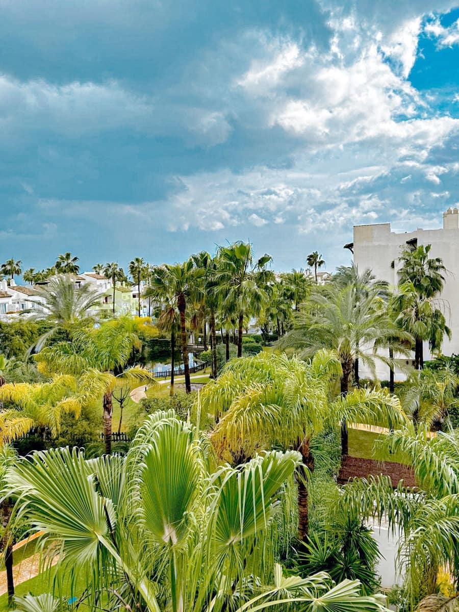 Piso de 2 habitaciones en Estepona en alquiler con piscina garaje - 1.950 € (Ref: 9601034)