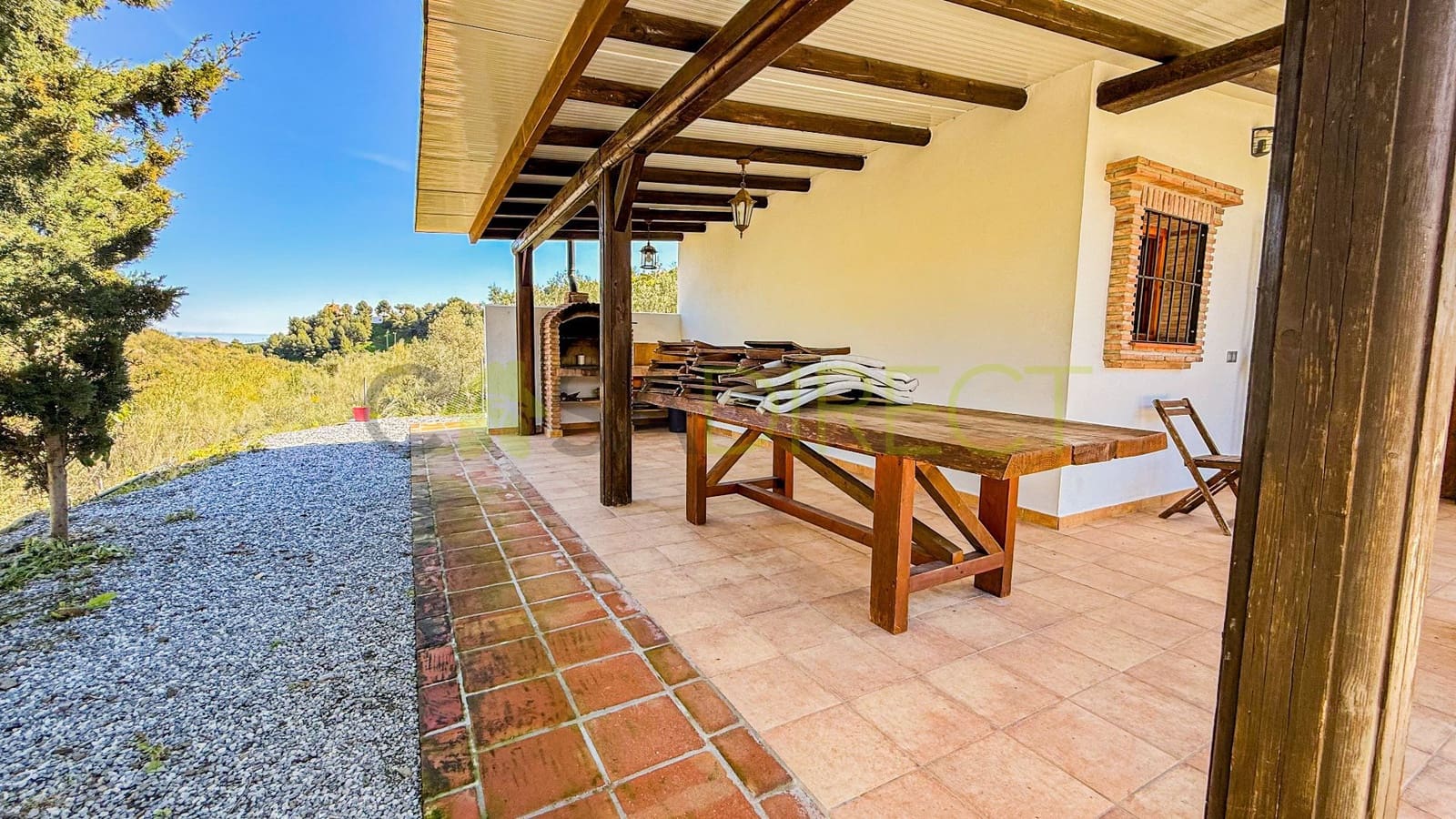 3 slaapkamer Finca/Landhuis te huur in Macharaviaya met zwembad garage - € 1.050 (Ref: 9673830)