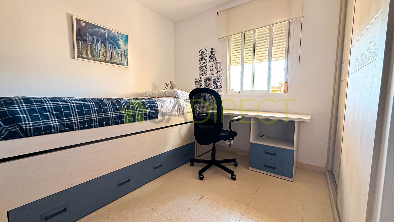 4 soverom Leilighet til leie i Malaga by med svømmebasseng garasje - € 2 200 (Ref: 9777656)