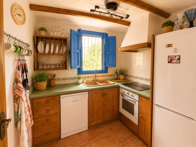 2 sovrum Villa att hyra i Frigiliana med pool garage - 1 300 € (Ref: 9828295)