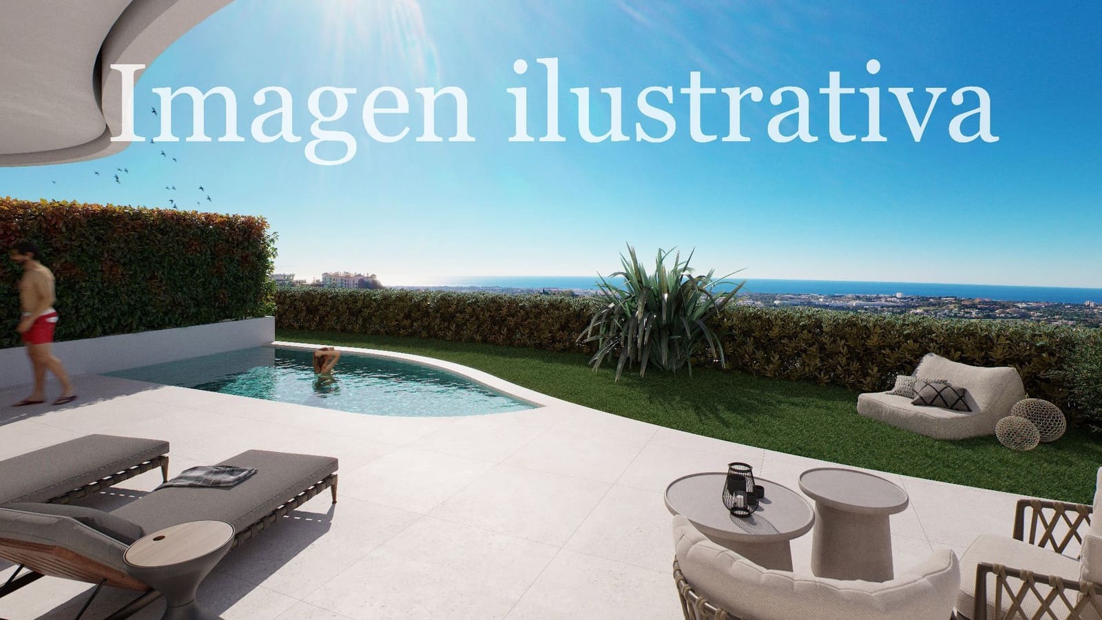 Piso de 4 habitaciones en Benahavís en venta con piscina garaje - 2.745.000 € (Ref: 9842125)