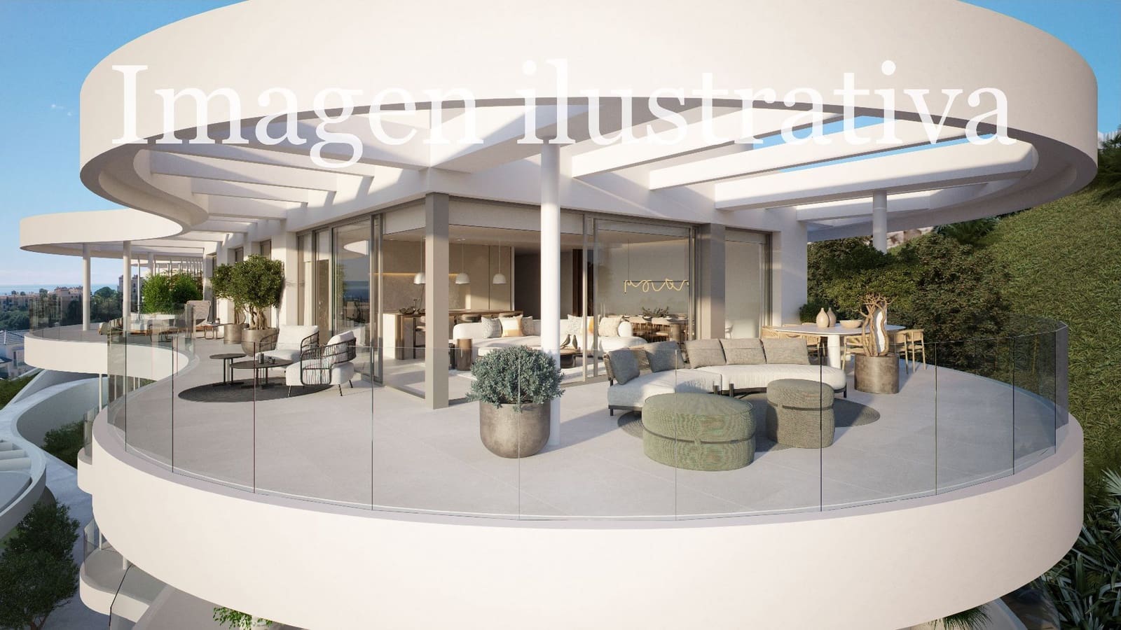 Piso de 4 habitaciones en Benahavís en venta con piscina garaje - 2.745.000 € (Ref: 9842125)