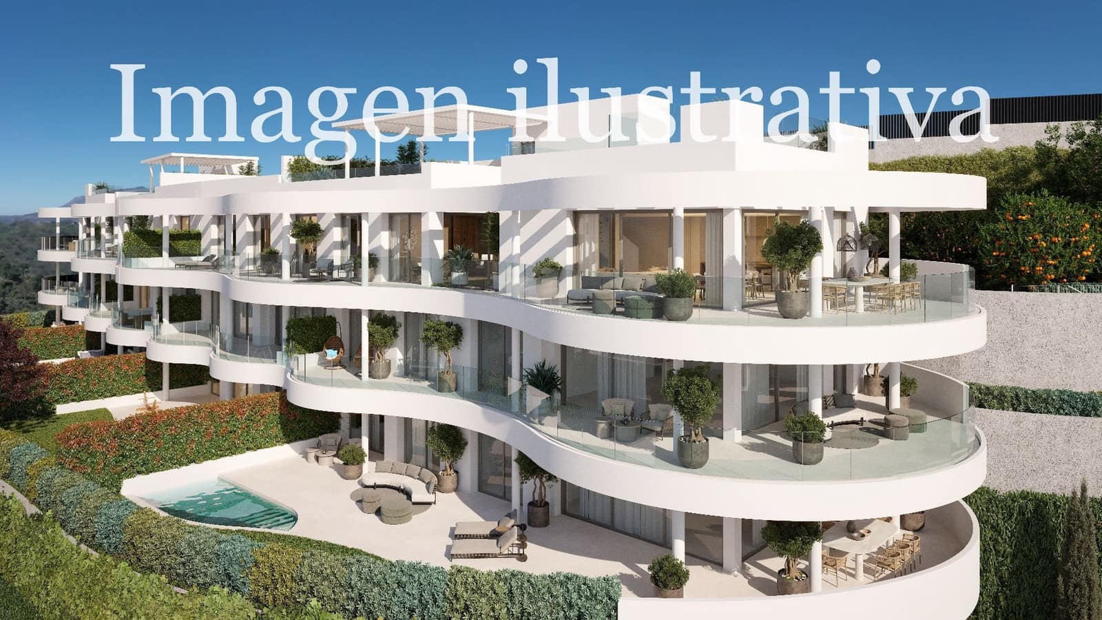 Piso de 4 habitaciones en Benahavís en venta con piscina garaje - 2.745.000 € (Ref: 9842125)