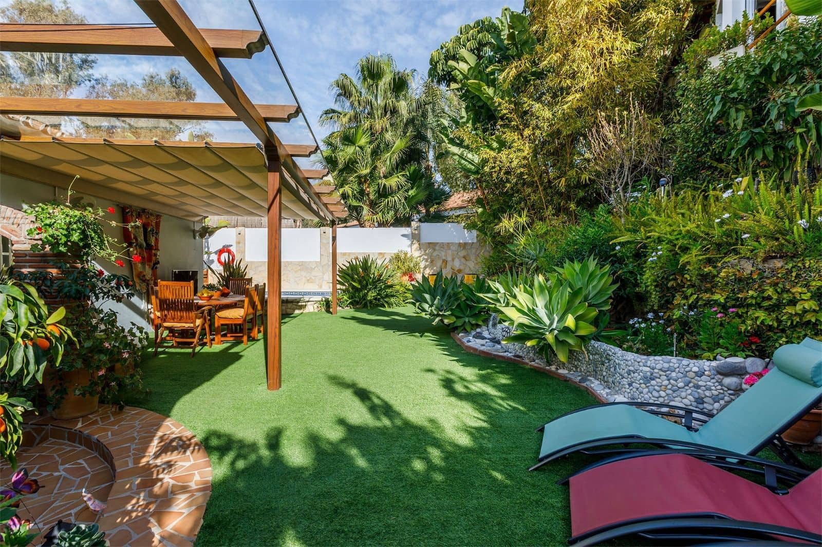4 Zimmer Villa zu vermieten in Benajarafe mit Pool Garage - 3.800 € (Ref: 9864033)