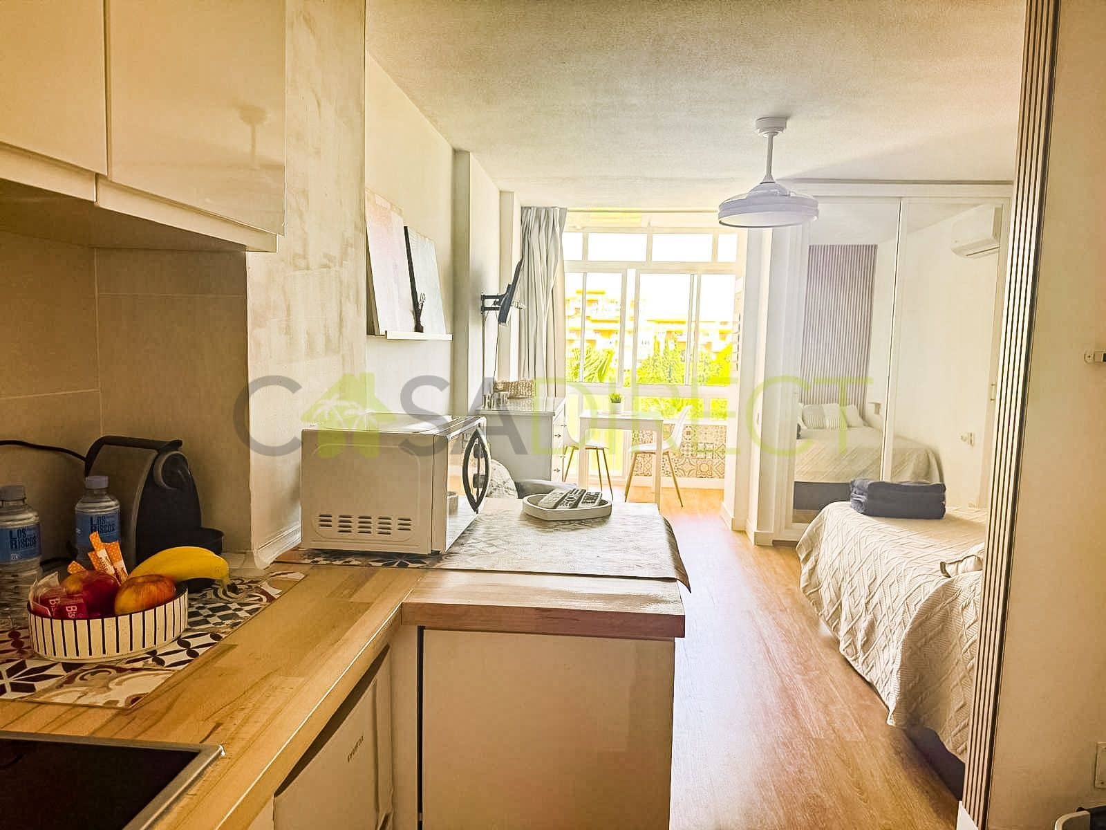 Studio til leie i Benalmadena med svømmebasseng - € 1 080 (Ref: 9974662)