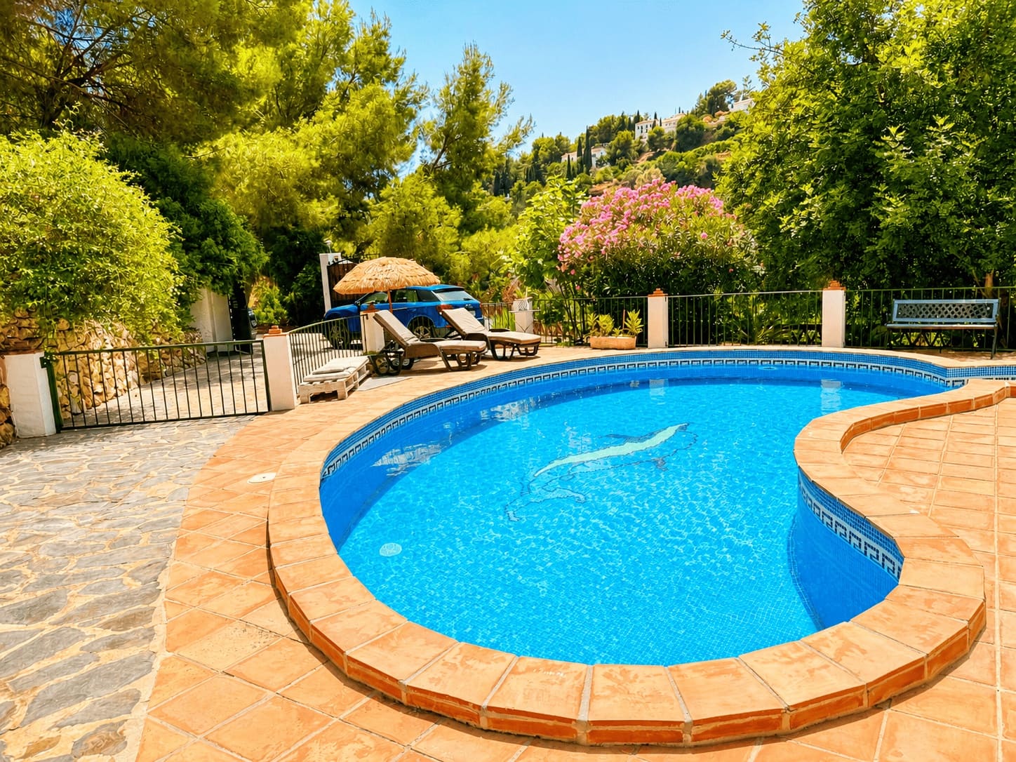 3 soveværelse Villa til leje i Frigiliana med swimmingpool garage - € 1.800 (Ref: 9998081)