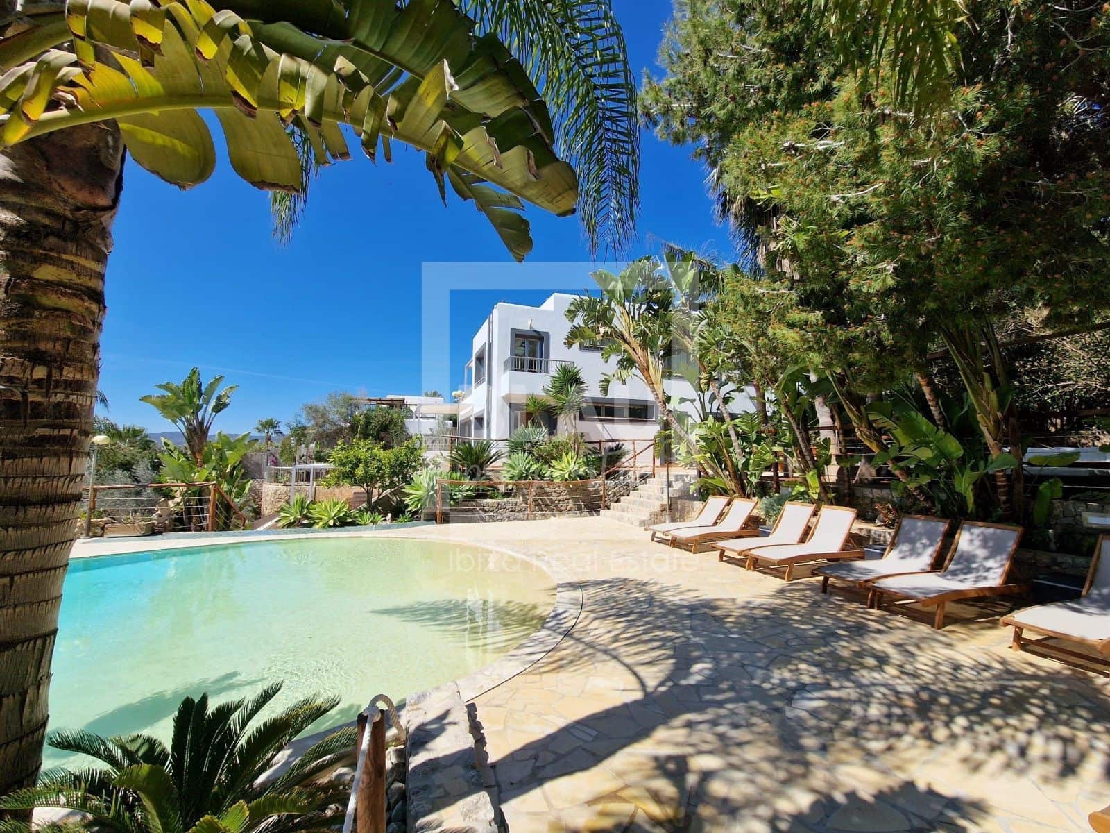 6 sypialnia Willa do wynajęcia w Santa Eulalia / Santa Eularia z basenem garażem - 16 500 € (Ref: 7658306)