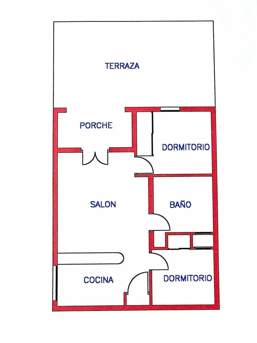 2 soveværelse Byhus til leje i San Jose / Sant Josep de Sa Talaia med swimmingpool - € 1.850 (Ref: 8245135)