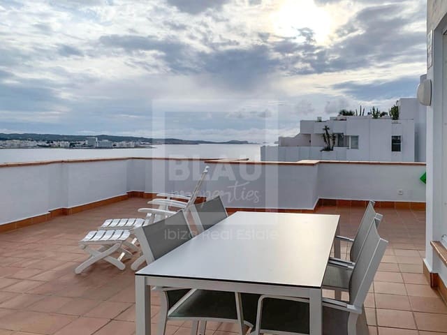 2 sypialnia Penthouse do wynajęcia w Sant Antoni de Portmany z basenem garażem - 2 900 € (Ref: 9479251)