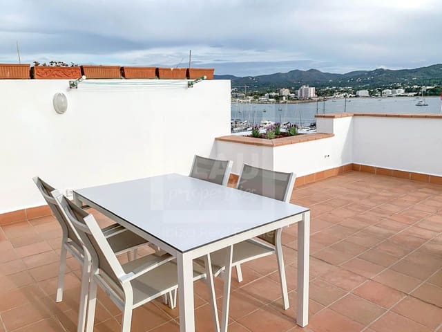 2 sypialnia Penthouse do wynajęcia w Sant Antoni de Portmany z basenem garażem - 2 900 € (Ref: 9479251)