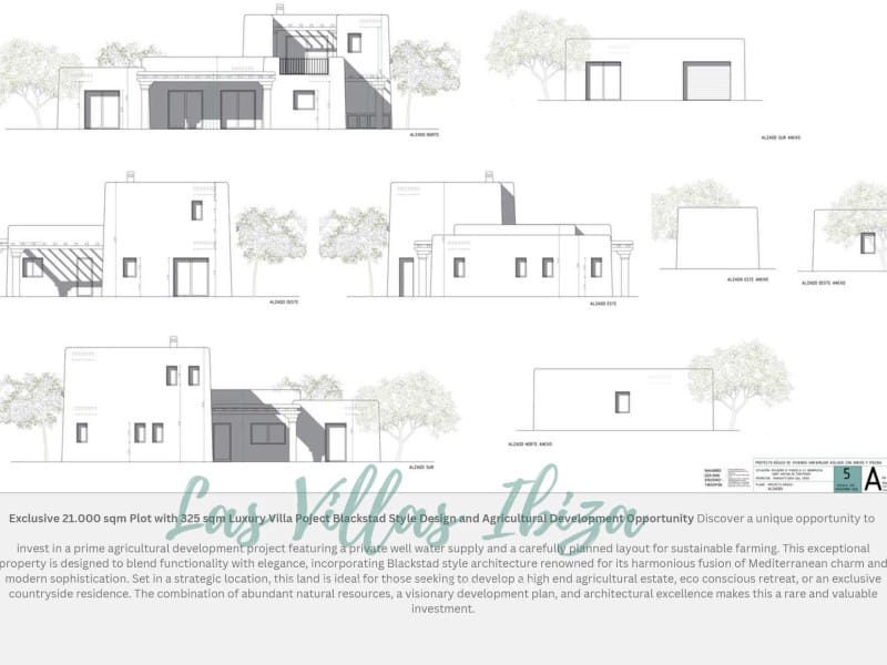 Grunde uden byggetilladelser til salg i San Jose / Sant Josep de Sa Talaia - € 1.400.000 (Ref: 9095536)