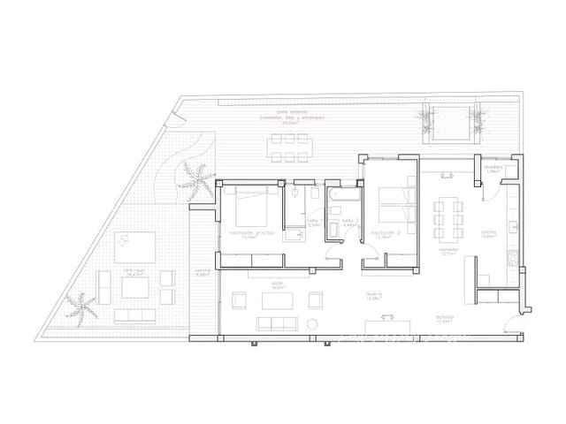 2 bedroom Apartment for sale in Ibiza / Eivissa town - € 880,000 (Ref: 9349334)