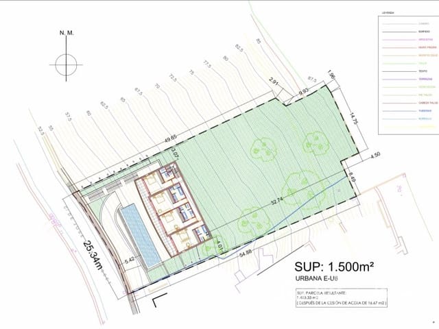 Grond te koop in Roca Llisa, Santa Eulalia / Santa Eularia - € 2.500.000 (Ref: 9622390)