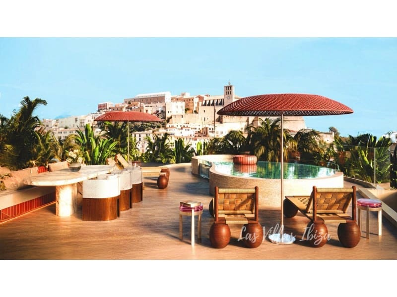 2 slaapkamer Appartement te koop in Ibiza dorp met zwembad - € 2.001.241 (Ref: 9811436)