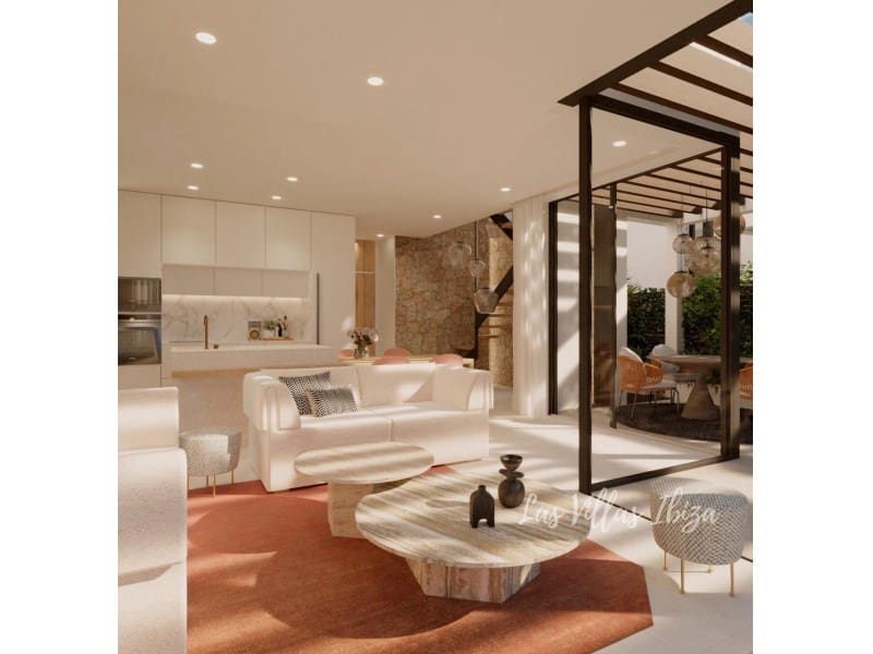 3 bedroom Townhouse for sale in Cala Tarida with pool garage - € 1,250,000 (Ref: 9839269)