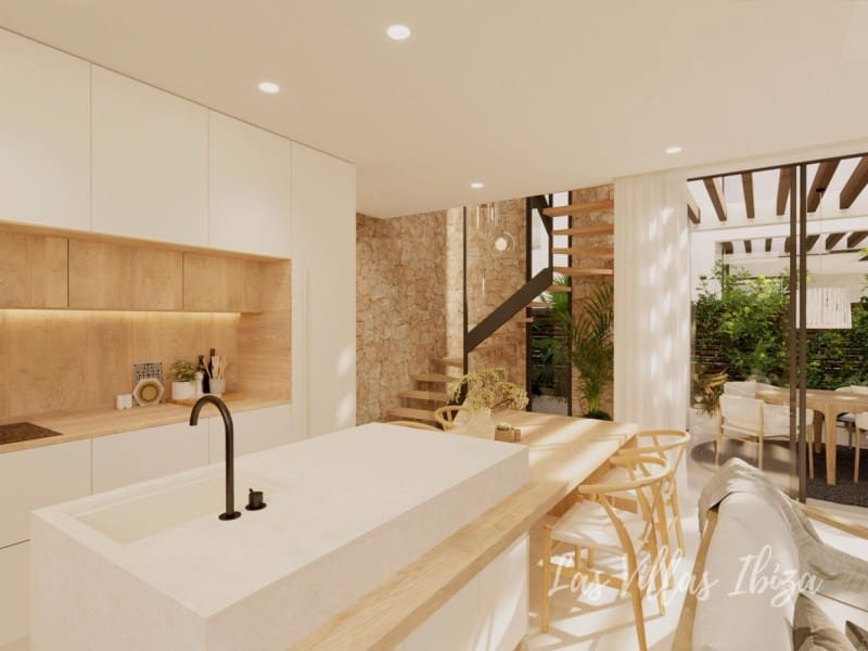 3 bedroom Townhouse for sale in Cala Tarida with pool garage - € 1,250,000 (Ref: 9839269)