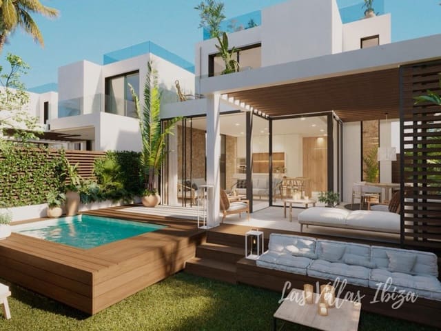3 soverom Hus til salgs i Cala Tarida, San Jose / Sant Josep de Sa Talaia med svømmebasseng garasje - € 1 250 000 (Ref: 9839269)