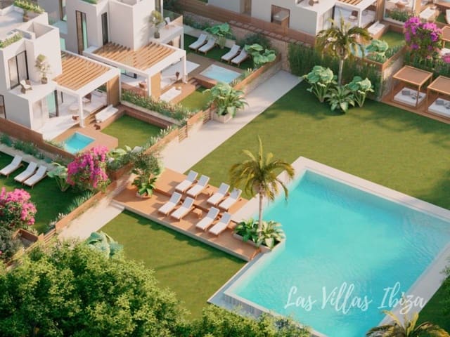 3 soverom Hus til salgs i Cala Tarida, San Jose / Sant Josep de Sa Talaia med svømmebasseng garasje - € 1 250 000 (Ref: 9839269)