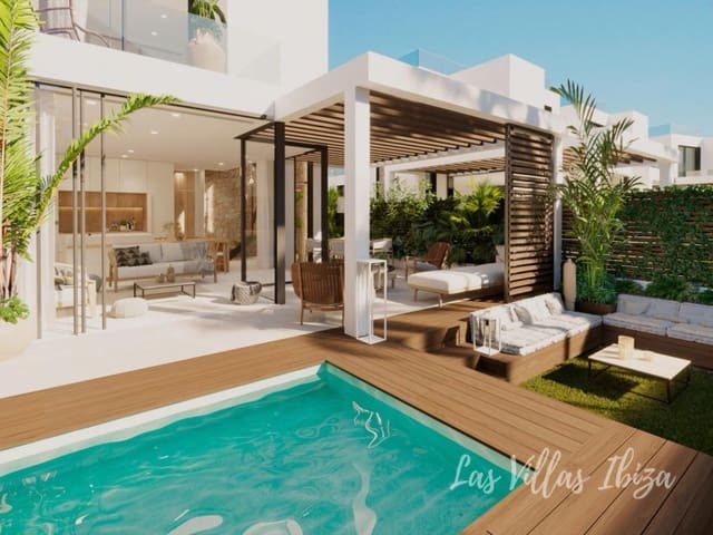 3 soverom Hus til salgs i Cala Tarida, San Jose / Sant Josep de Sa Talaia med svømmebasseng garasje - € 1 250 000 (Ref: 9839269)