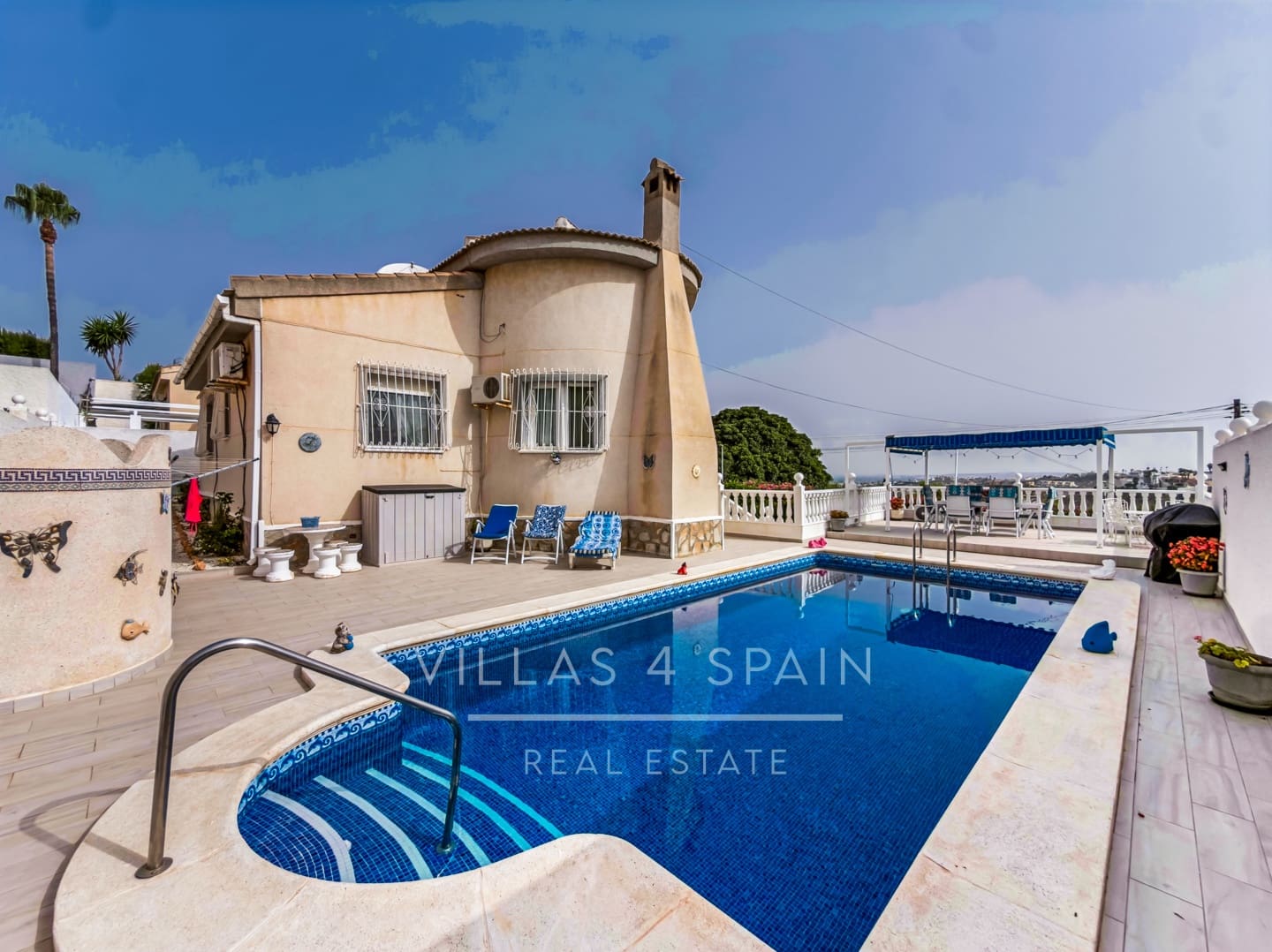 3 sovrum Villa till salu i Ciudad Quesada med pool - 420 000 € (Ref: 10002577)