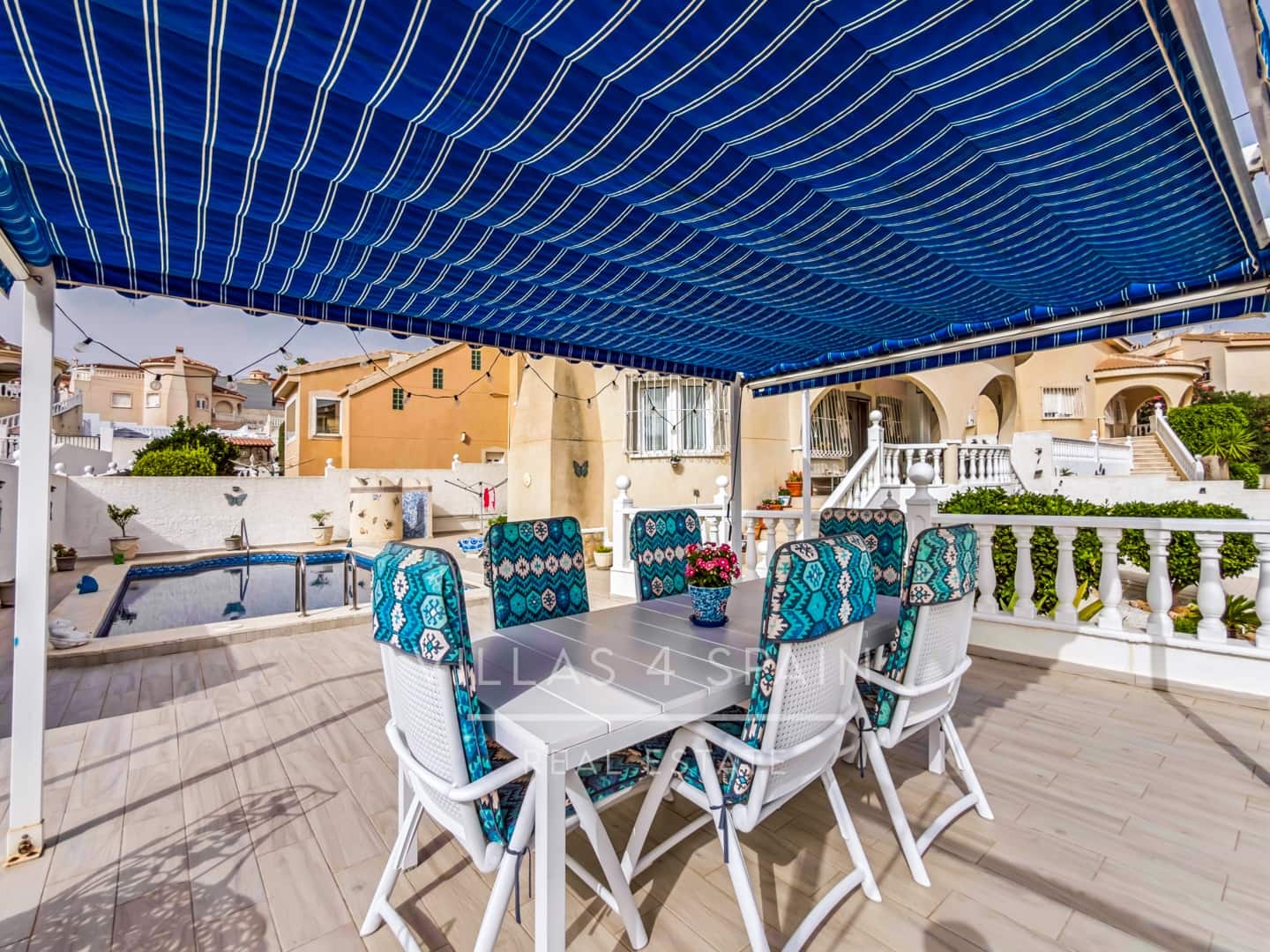 3 sovrum Villa till salu i Ciudad Quesada med pool - 420 000 € (Ref: 10002577)