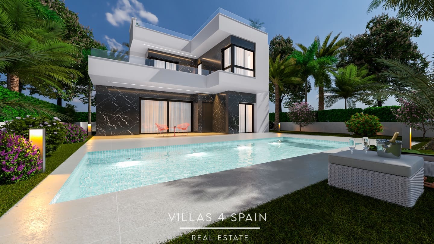 3 soverom Villa til salgs i Ciudad Quesada med svømmebasseng garasje - € 497 500 (Ref: 7971093)