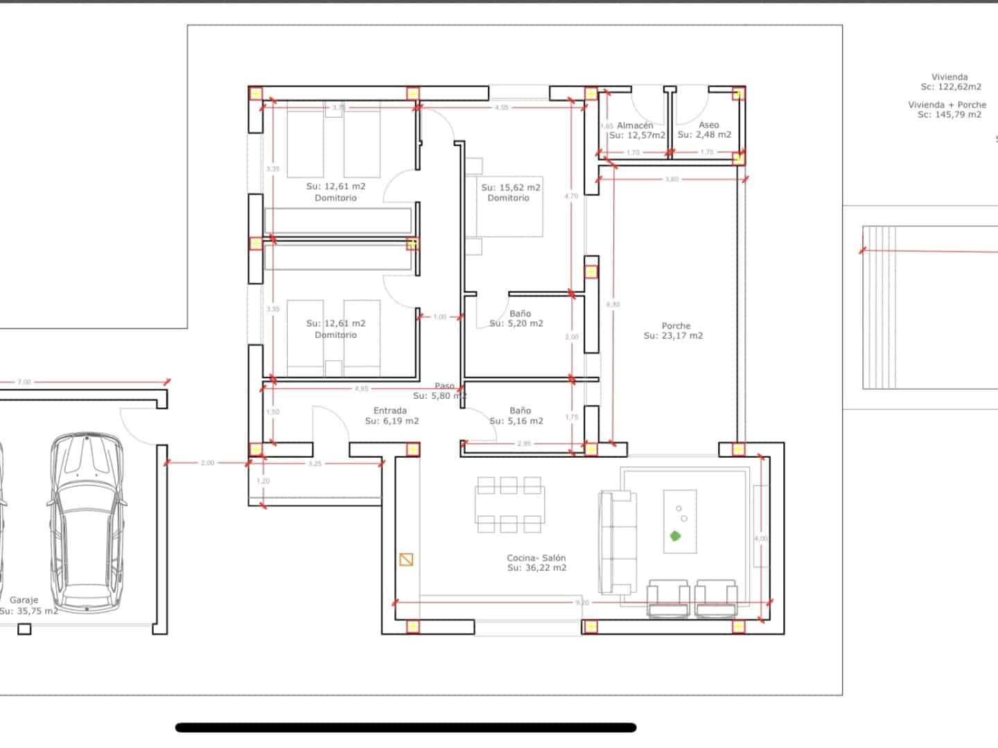 3 makuuhuone Huvila myytävänä paikassa Pinoso mukana uima-altaan 
autotalli - 299 999 € (Ref: 8556508)