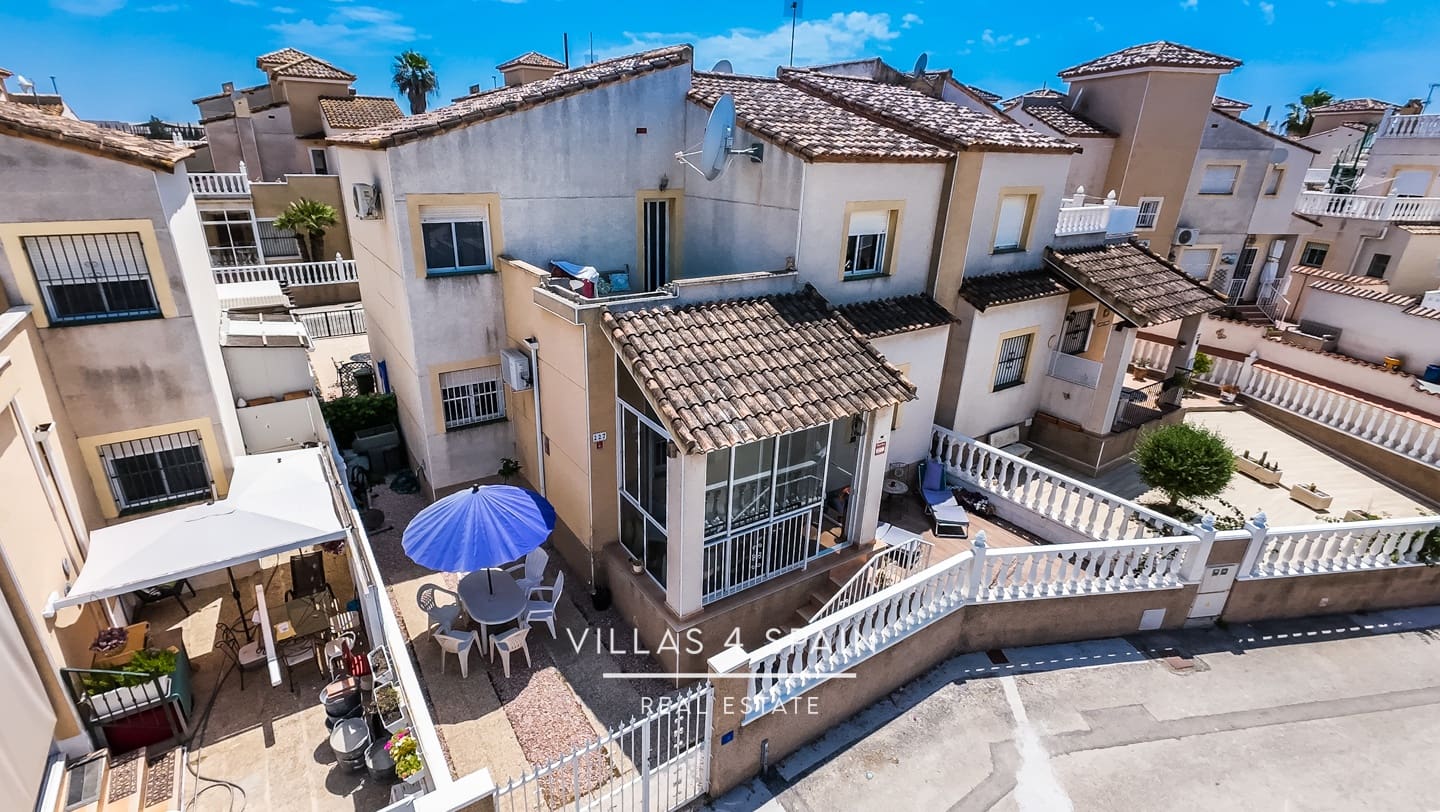 3 sypialnia Dom blizniak na sprzedaż w Algorfa z basenem - 150 000 € (Ref: 9088444)