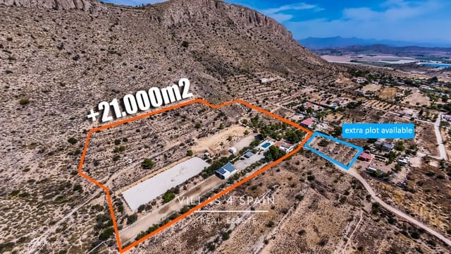 3 soveværelse Villa til salg i Hondón de las Nieves med swimmingpool garage - € 434.999 (Ref: 9141294)