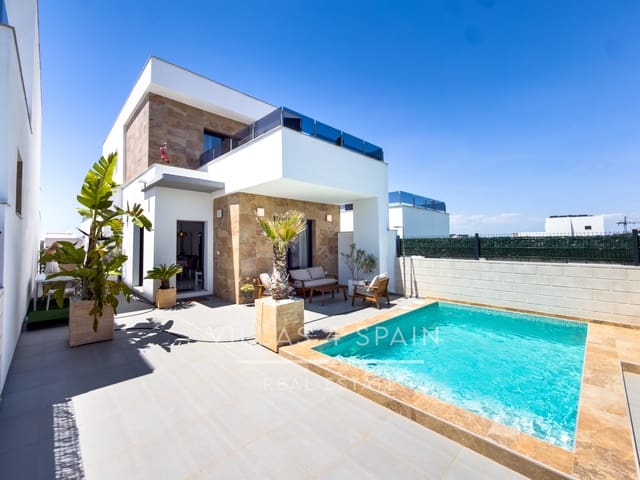 3 bedroom Villa for sale in Benijófar with pool garage - € 374,999 (Ref: 9844809)